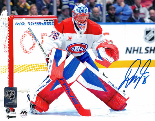 Jakub Dobes Autographed 8x10 Photo - White Jersey