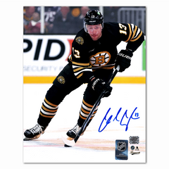Charlie Coyle Autographed Boston Bruins Home 2024 8x10 Photo
