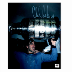 Chris Chelios Autographed Montreal Canadiens Home Stanley Cup 8x10 Photo