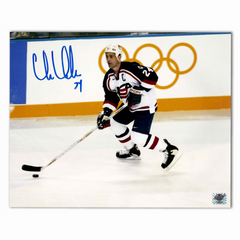 Chris Chelios Autographed Team USA 8x10 Photo