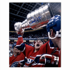 Claude Lemieux Autographed Montreal Canadiens 1986 Stanley Cup 8x10 Photo
