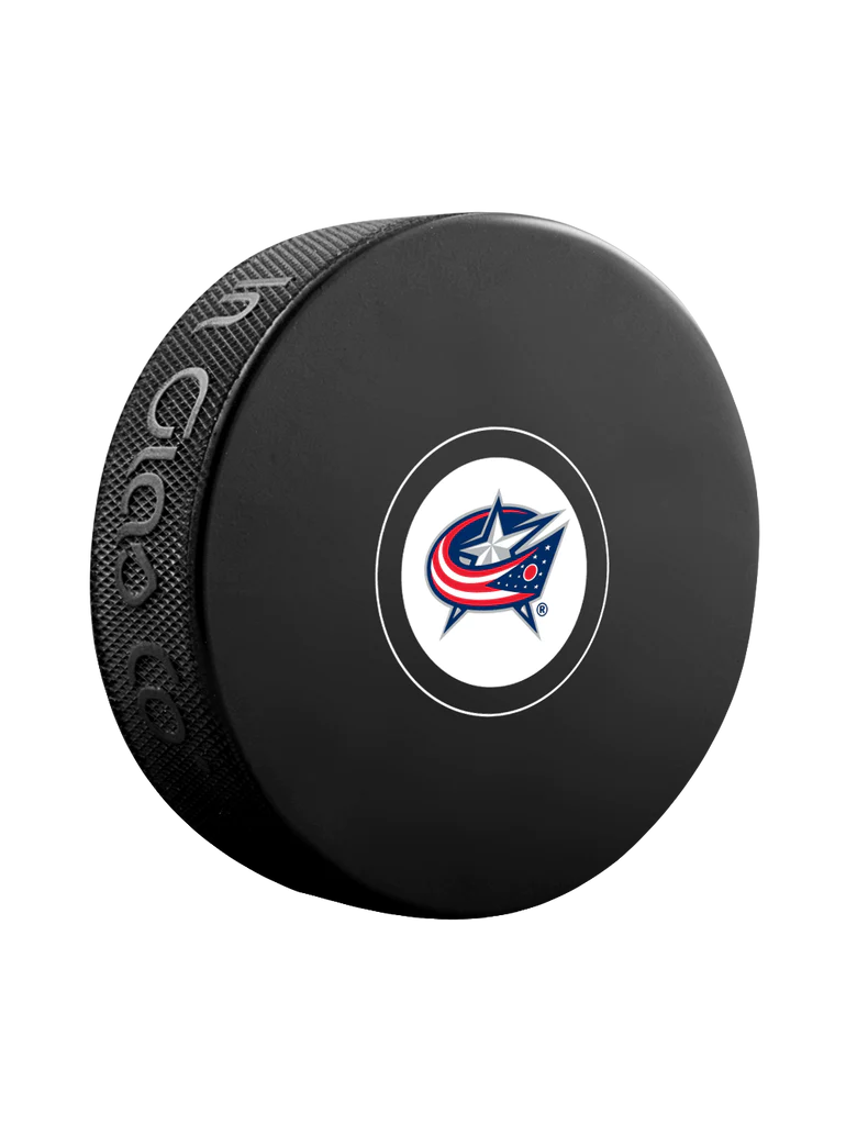 NHL Columbus Blue Jackets Official Autograph Souvenir Hockey Puck