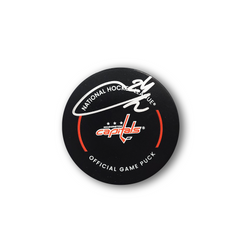 Connor McMichael Autographed Washington Capitals Official Hockey Puck