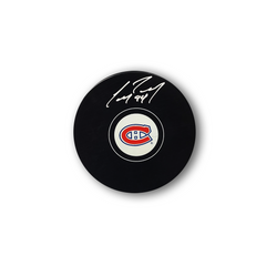 Corey Perry Autographed Montreal Canadiens Hockey Puck