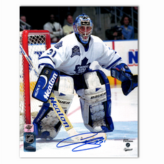Curtis Joseph Autographed Toronto Maple Leafs 8x10 Photo