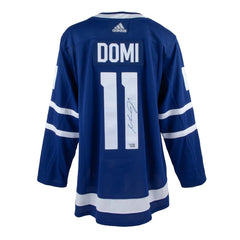 Max Domi Autographed Toronto Maple Leafs Adidas Jersey
