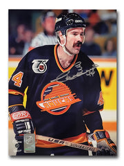 Dave Babych Vancouver Canucks Autographed 8x10 Photo