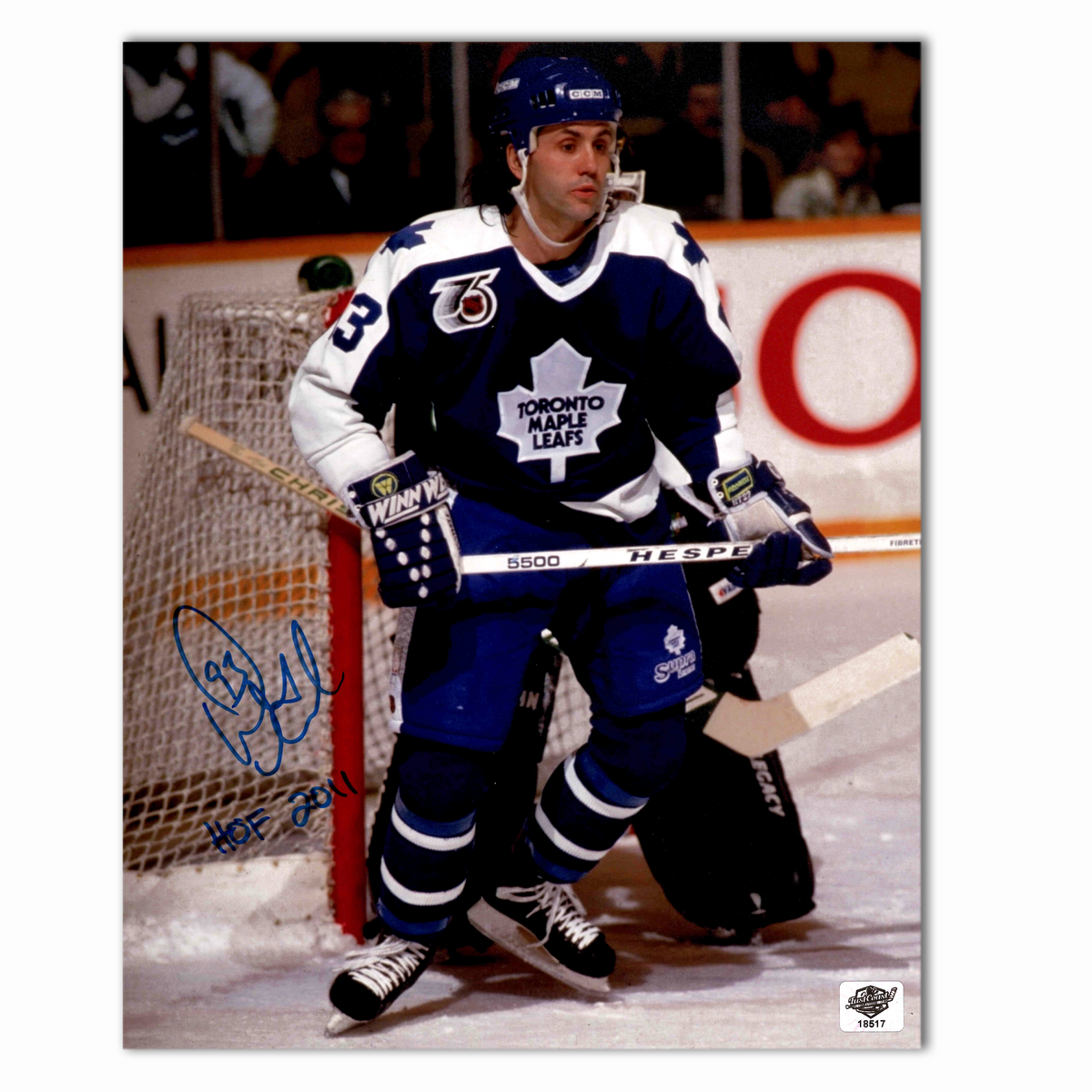 Doug Gilmour Autographed Toronto Maple Leafs 8x10 Photo