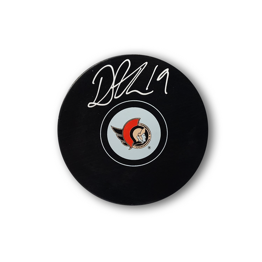 Drake Batherson Autographed Ottawa Senators Hockey Puck