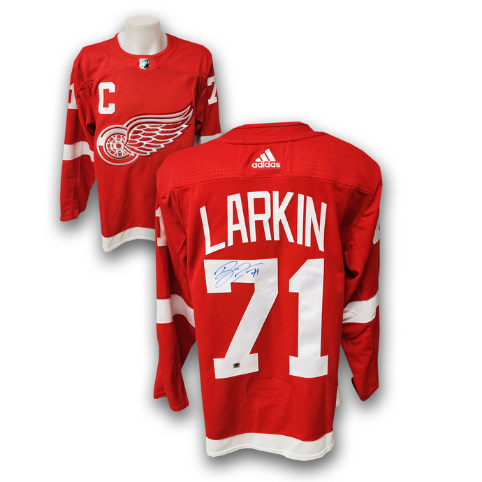 Dylan Larkin Detroit Red Wings Autographed Adidas Jersey