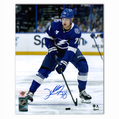 Emil Lilleberg Autographed Tampa Bay Lightning Home 8x10 Photo