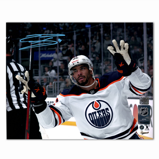 Evander Kane Autographed Edmonton Oilers Game 7 8x10 Photo