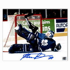 Felix Potvin Autographed Toronto Maple Leafs Home 8x10 Photo