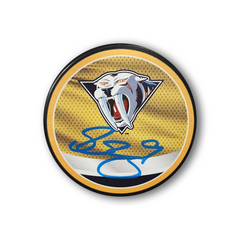 Filip Forsberg Autographed Nashville Predators Reverse Retro Hockey Puck