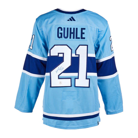 Kaiden Guhle Signed Montreal Canadiens Reverse Retro 2.0 adidas Jersey