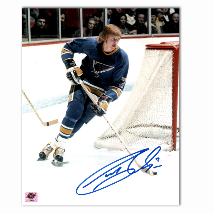 Gary Unger Autographed St. Louis Blues 8x10 Photo