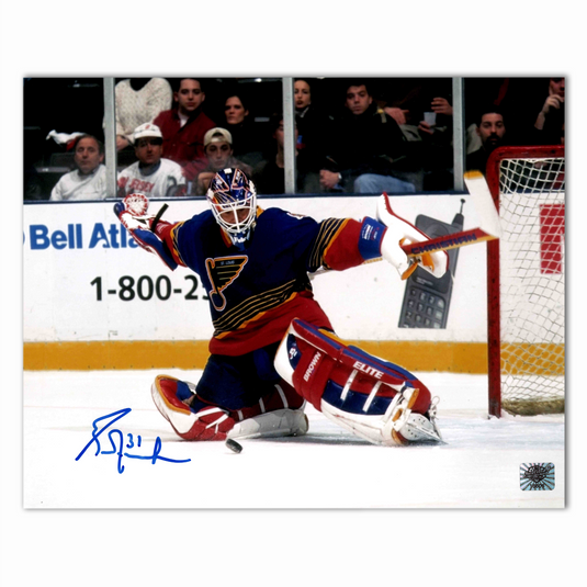 Grant Fuhr Autographed St. Louis Blues 8x10 Photo��