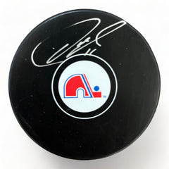 Owen Nolan Québec Nordiques Autographed Puck