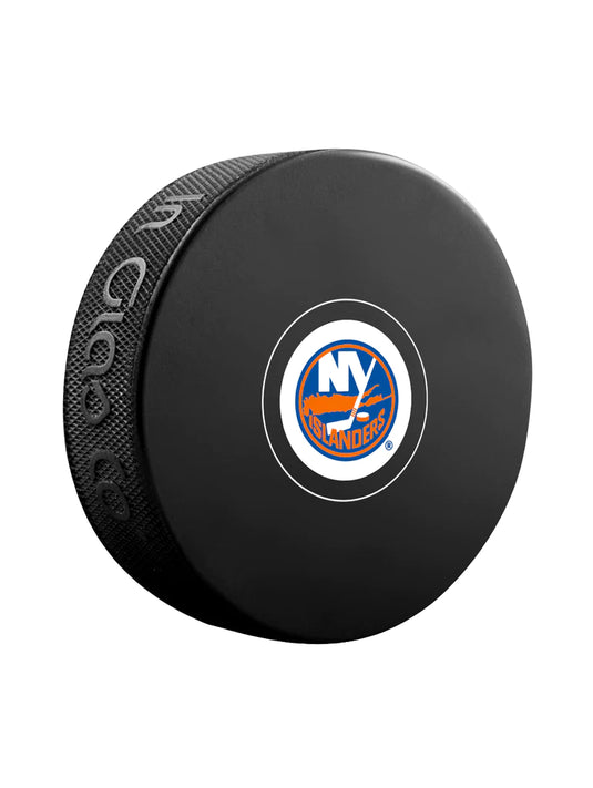 NHL New York Islanders Official Autograph Souvenir Hockey Puck