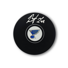 Ivan Barbashev Autographed St. Louis Blues Hockey Puck