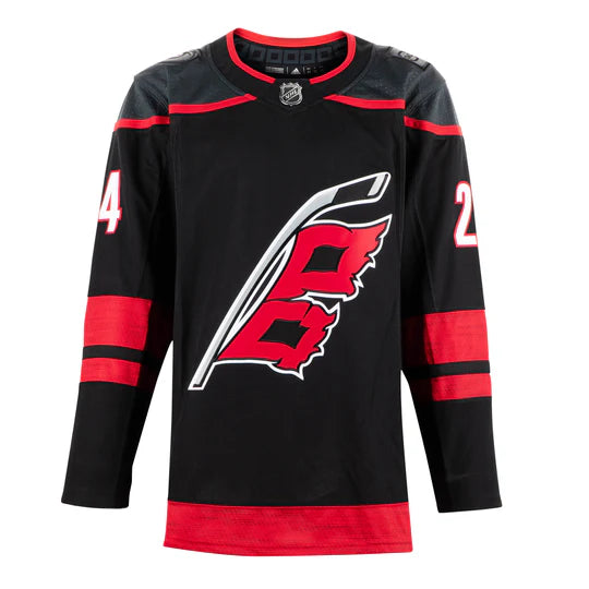 Load image into Gallery viewer, Seth Jarvis Signed Carolina Hurricanes Black adidas Jersey
