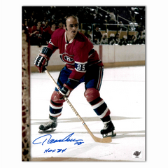 Jacques Lemaire Autographed Montreal Canadiens 8x10 Photo