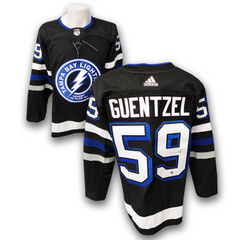 Jake Guentzel Autographed Tampa Bay Lightning Alternate Adidas Jersey