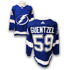 Jake Guentzel Autographed Tampa Bay Lightning Home Adidas Jersey