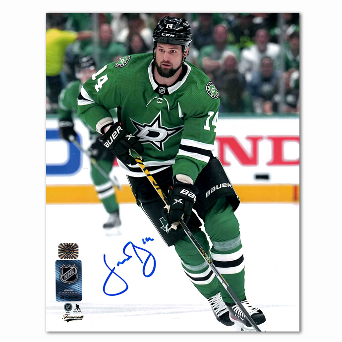 Jamie Benn Autographed Dallas Stars Home 8x10 Photo