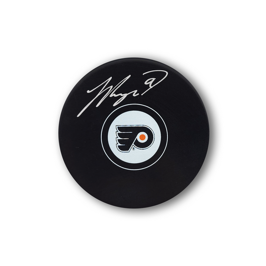 Jamie Drysdale Autographed Philadelphia Flyers Hockey Puck