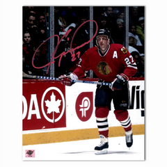 Jeremy Roenick Autographed Chicago Black Hawks 8x10 Photo