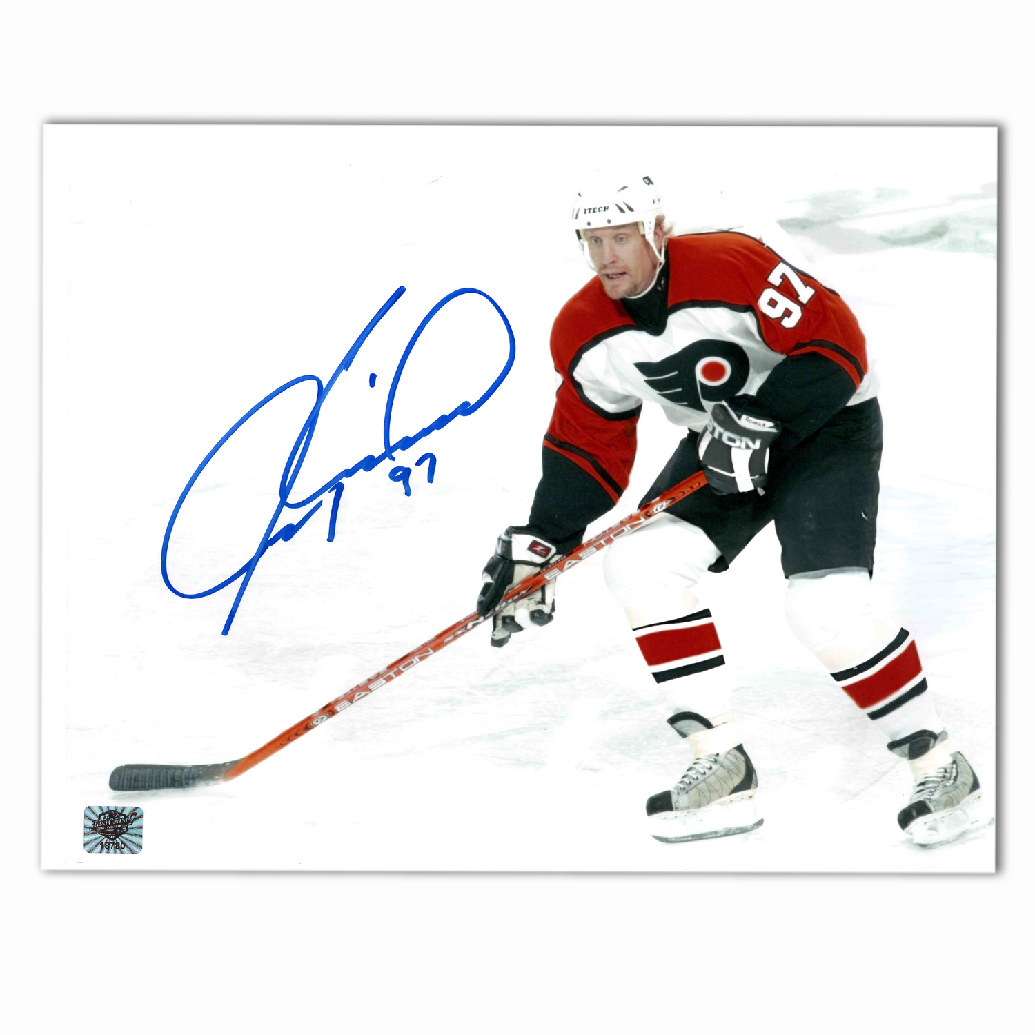Jeremy Roenick Autographed Philadelphia Flyers 8x10 Photo – Player X
