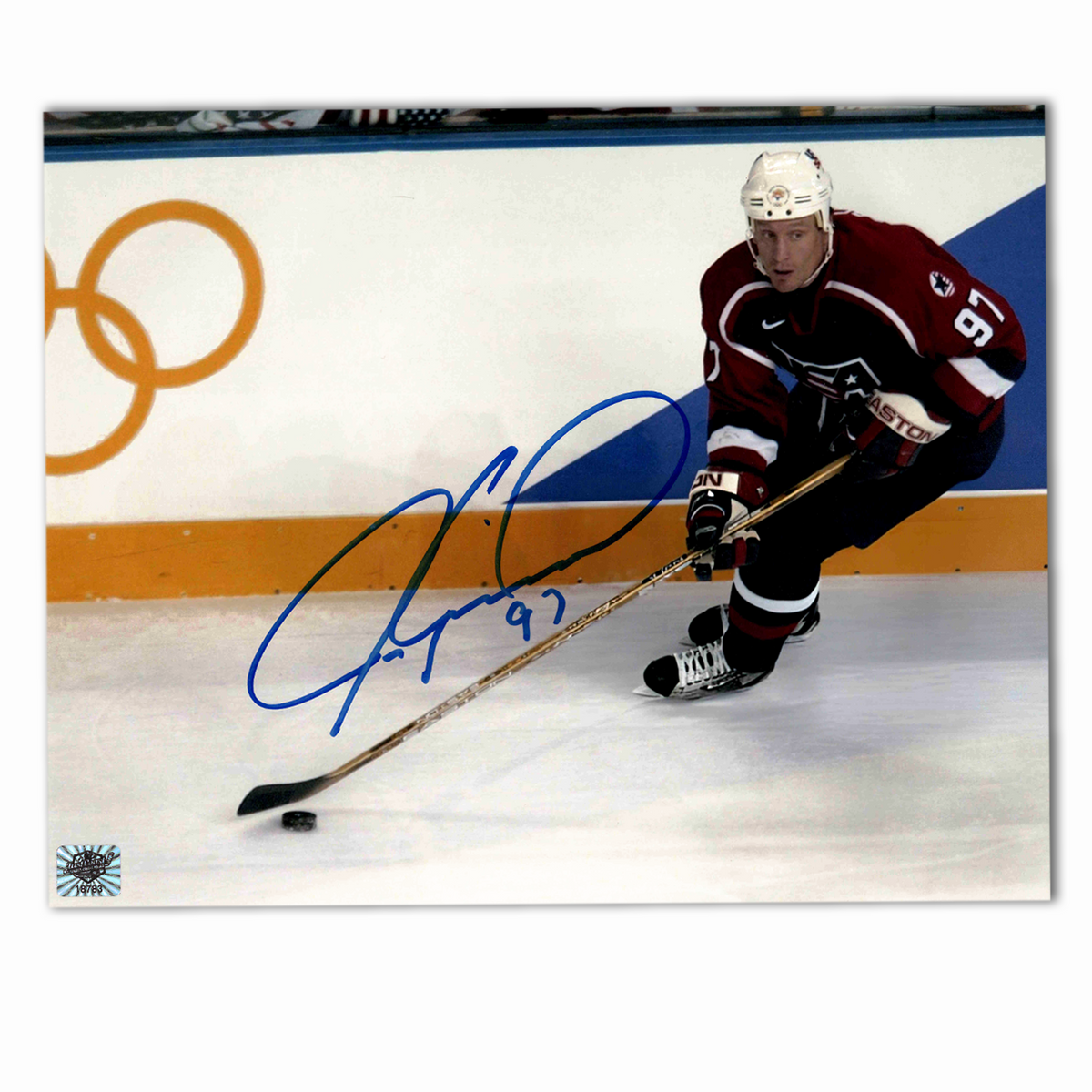 Jeremy Roenick Autographed Team USA 8x10 Photo
