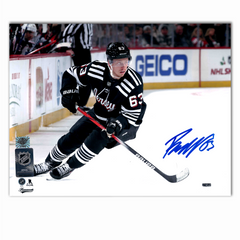 Jesper Bratt Autographed New Jersey Devils Alternate 8x10 Photo