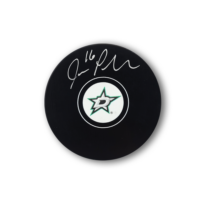 Joe Pavelski Autographed Dallas Stars Hockey Puck