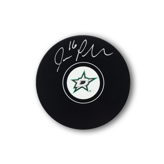 Joe Pavelski Autographed Dallas Stars Hockey Puck