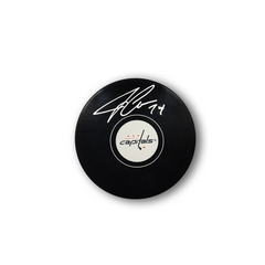 John Carlson Autographed Washington Capitals Hockey Puck