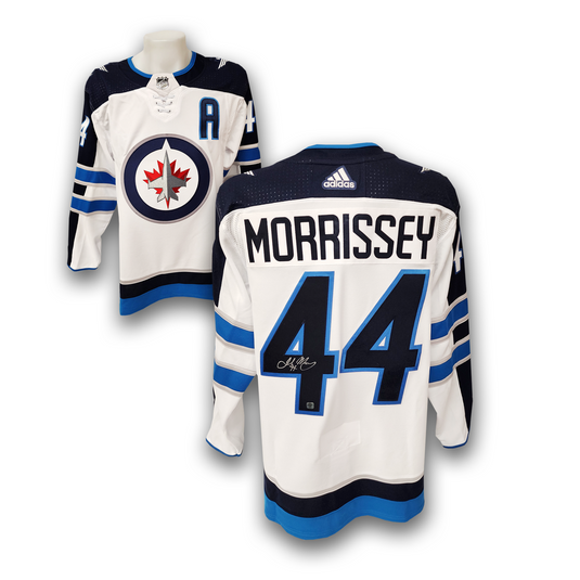 Josh Morrissey Winnipeg Jets Autographed Away Adidas Jersey