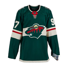 Kirill Kaprizov Autographed Minnesota Wild Green adidas Jersey