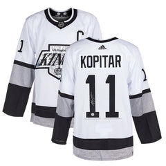 Anze Kopitar Signed Los Angeles Kings Alt Retro adidas Jersey