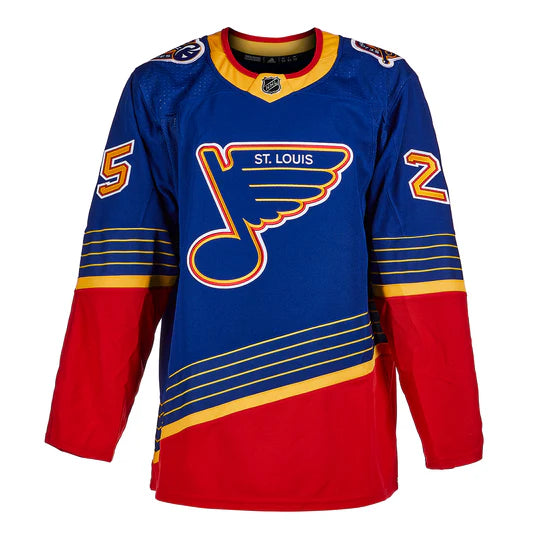 Load image into Gallery viewer, Jordan Kyrou Signed St Louis Blues adidas Jersey
