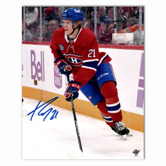 Kaiden Guhle Autographed Montreal Canadiens Home 8x10 Photo