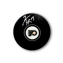 Kevin Hayes Autographed Philadelphia Flyers Hockey Puck