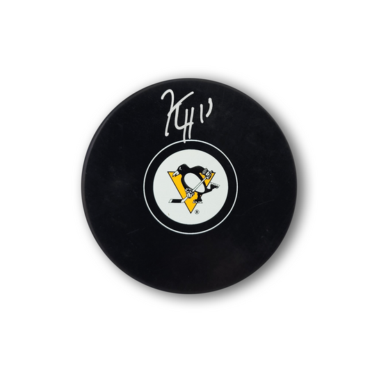 Kevin Hayes Autographed Pittsburgh Penguins Hockey Puck