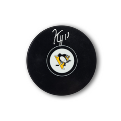 Kevin Hayes Autographed Pittsburgh Penguins Hockey Puck