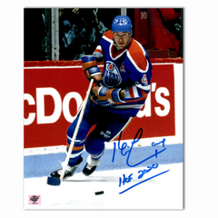 Kevin Lowe Autographed Edmonton Oilers 8x10 Home Photo