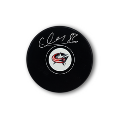 Kirill Marchenko Autographed Columbus Blue Jackets Hockey Puck