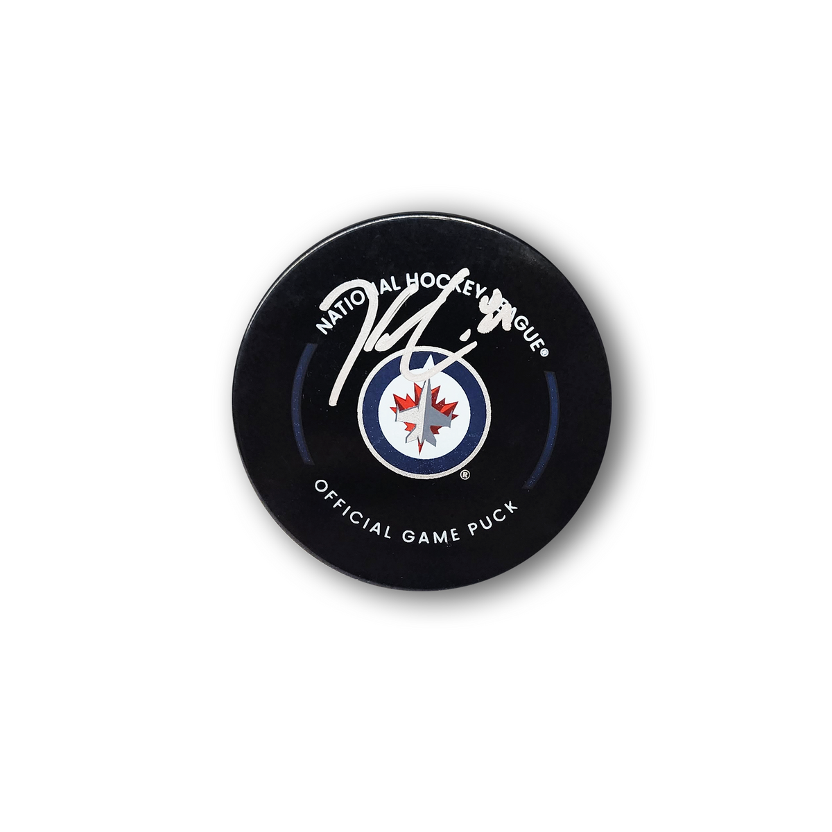 Kyle Connor Autographed Winnipeg Jets Official Hockey Puck