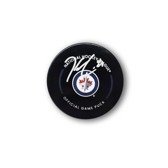 Kyle Connor Autographed Winnipeg Jets Official Hockey Puck