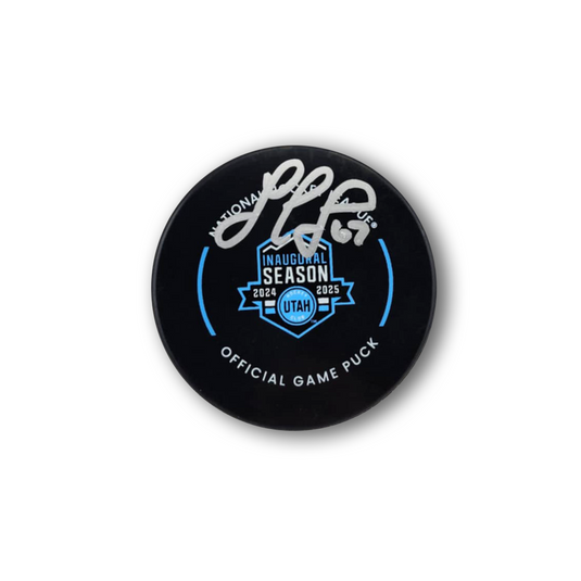 Lawson Crouse Autographed Utah Hockey Club Official Hockey Puck